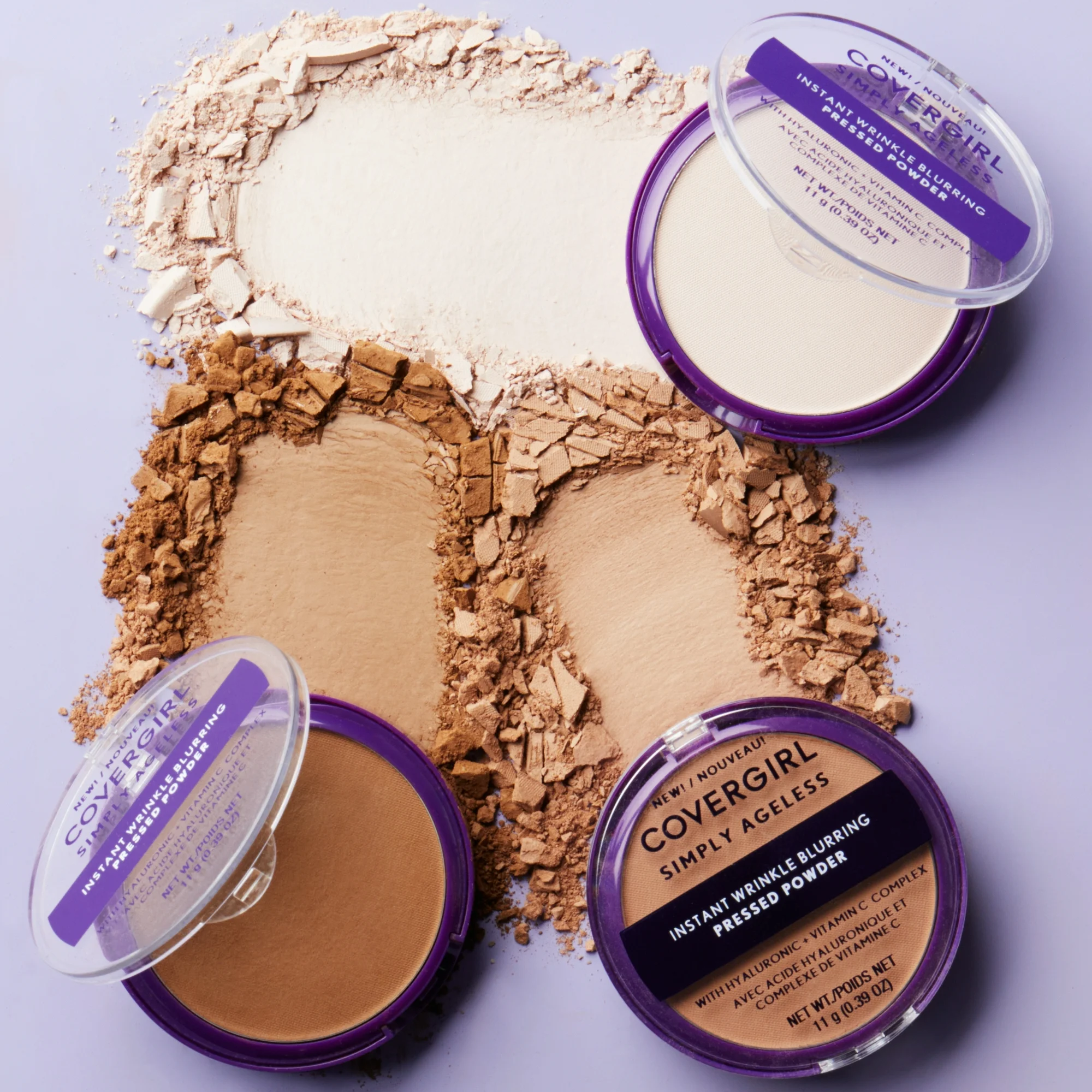 COVERGIRL Simply Ageless Wrinkle Defying Pressed Powder, 210 Classic Ivory, 3.9 oz - Image 13