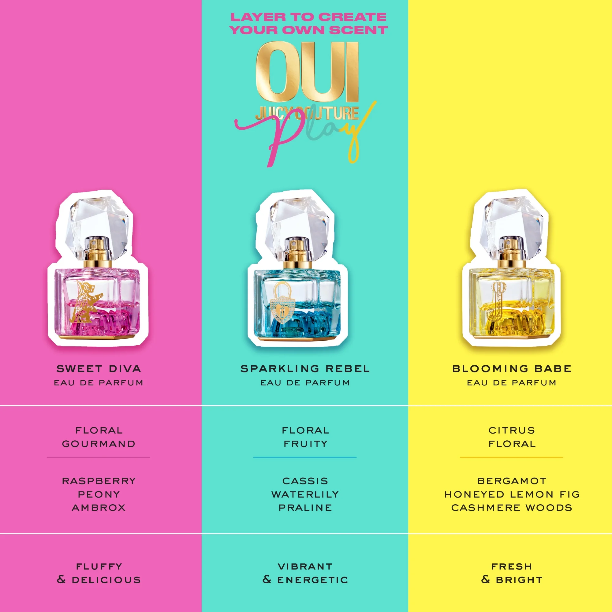 Juicy Couture OUI Play Sparkling Rebel Eau De Parfum, Perfume for Women, 0.5 oz - Image 10