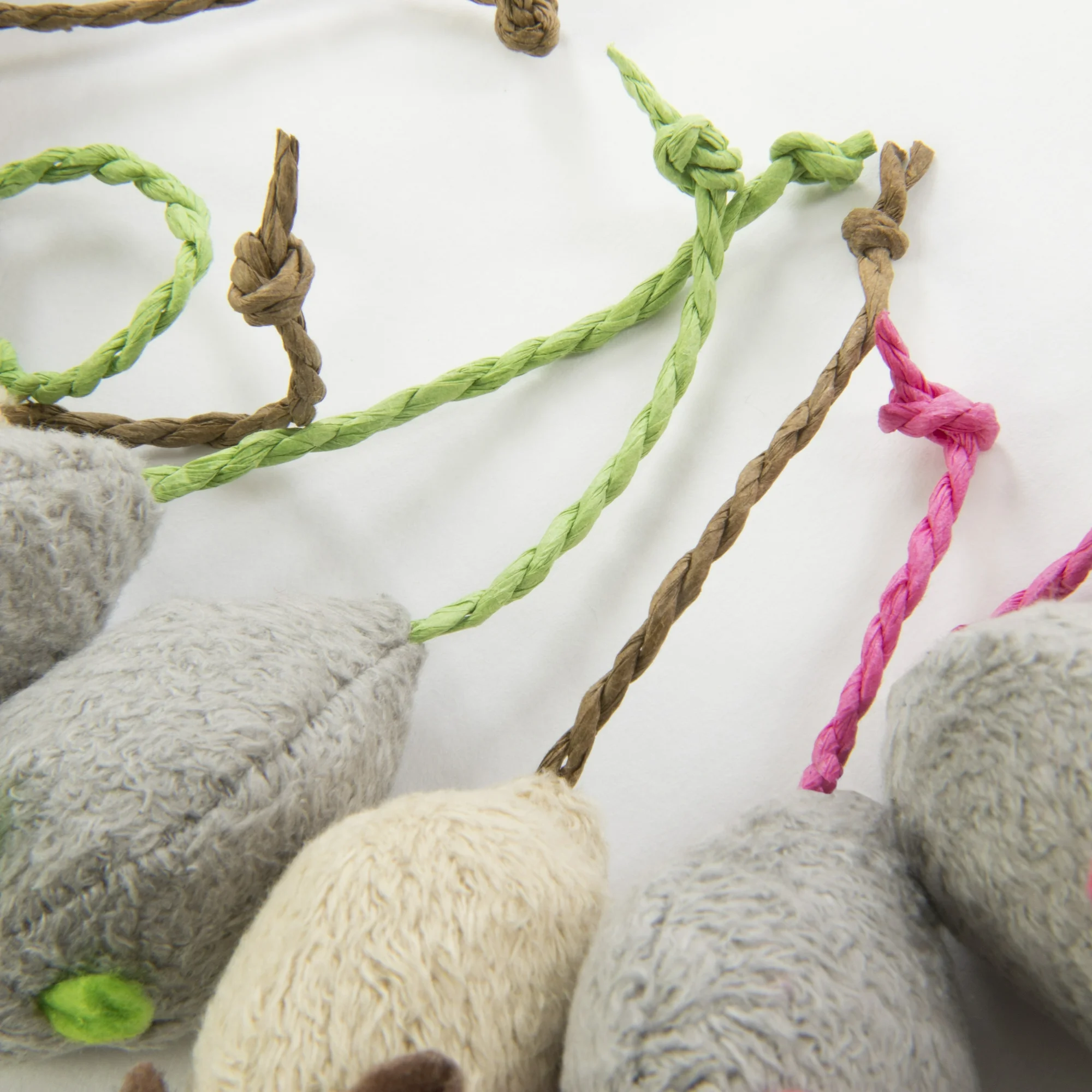 SmartyKat Skitter Critters Value Pack, Soft Plush Catnip Filled Mice Cat Toys, 10 Count - Image 6