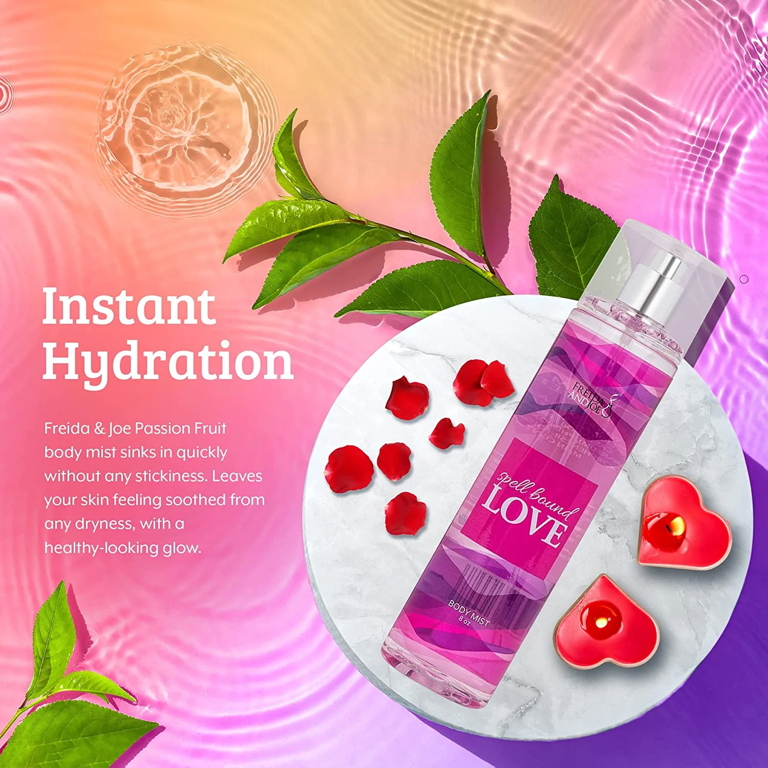 Mother's Day Body Spray For Women, Womens Perfume Fine Fragrance Body Mist And Sprays, Women's Luxury Scented Gifts and Presents Spell Bound Love Body Mist 8 oz Gift for Her Ideal Stocking Stuffer - Image 2