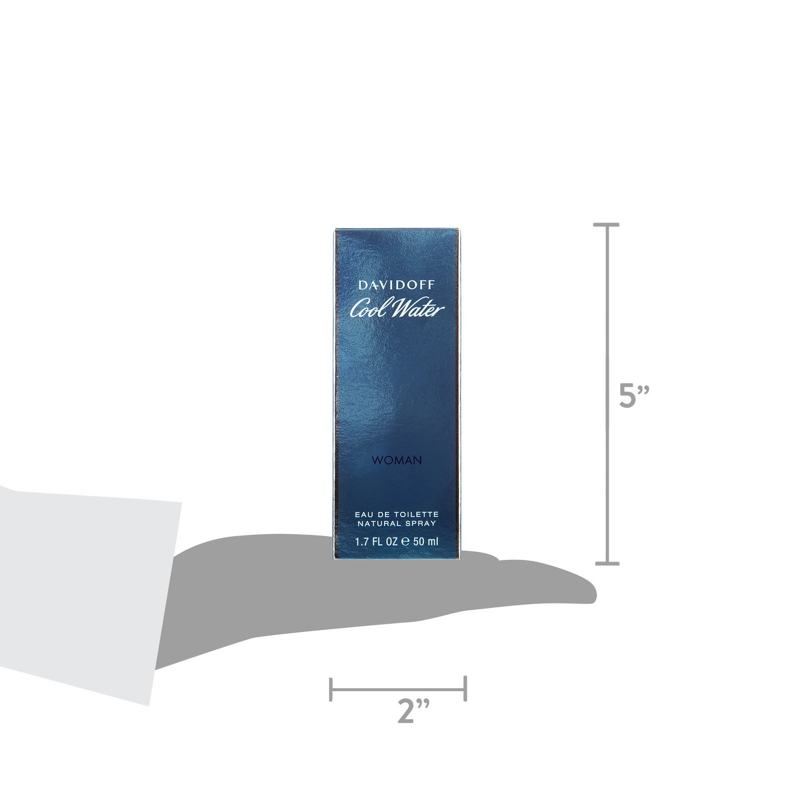 Cool Water by Davidoff, Eau de toilette perfume spray, for Women ,1.7 oz, Scent fresh floral - Image 7