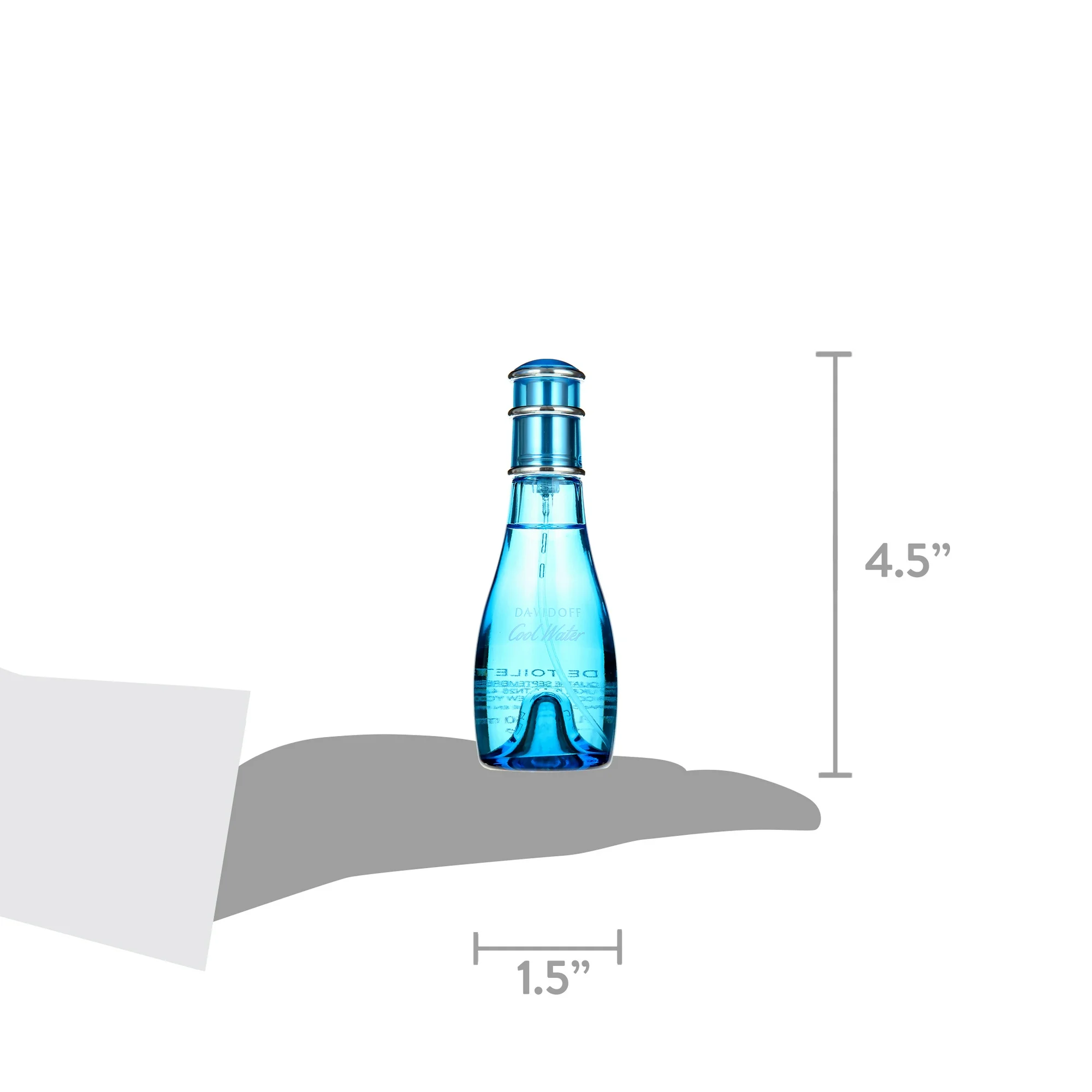 Cool Water by Davidoff, Eau de toilette perfume spray, for Women ,1.7 oz, Scent fresh floral - Image 6