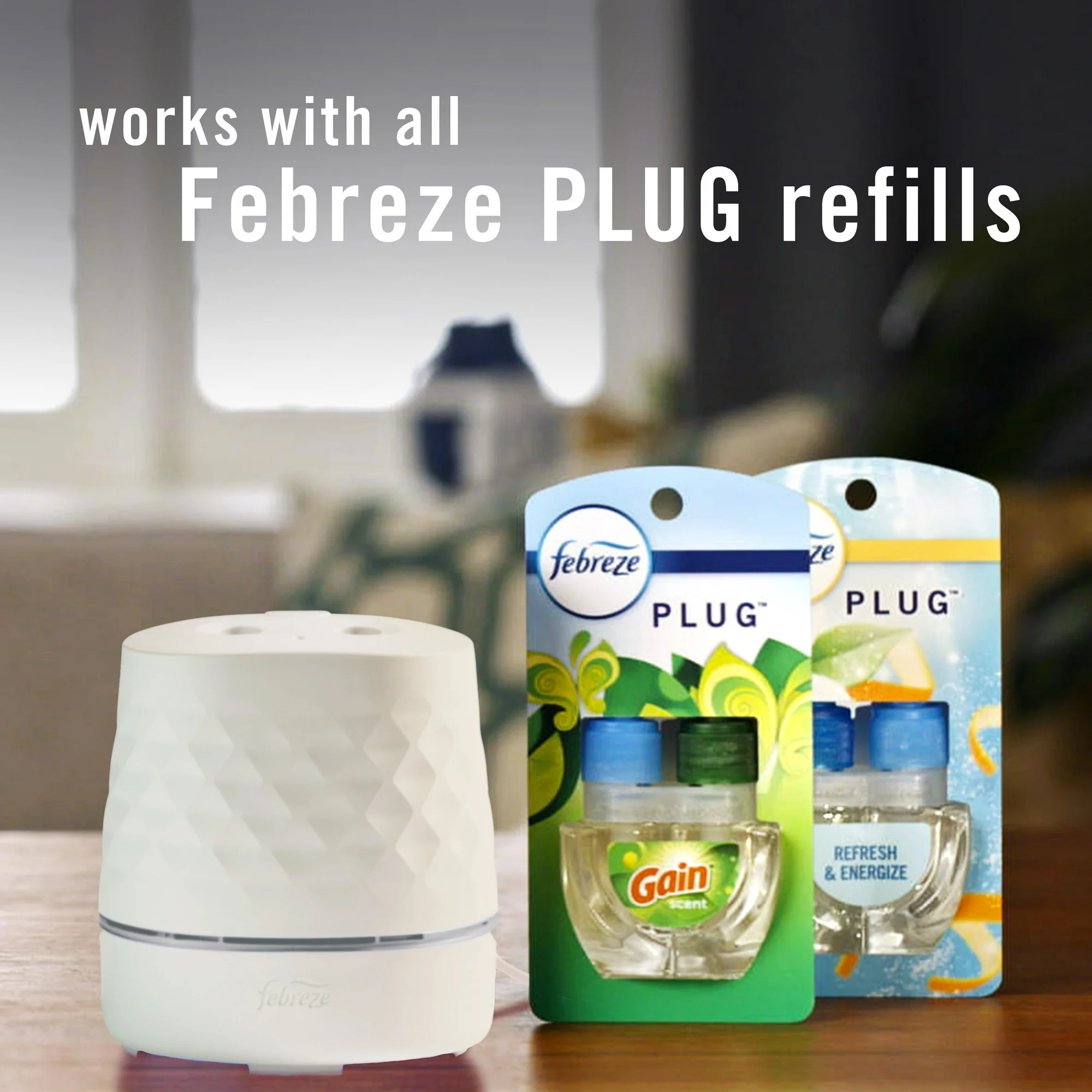 Febreze Plug Scent Booster, Air Freshener, Scented Oil Air Freshener Diffuser, Starter Kit Device - Image 12