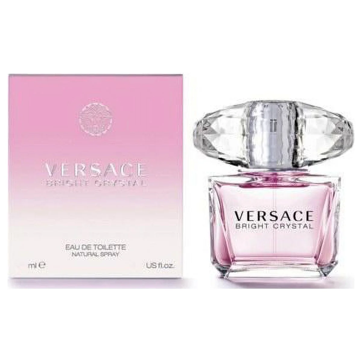 Versace Bright Crystal Eau de Toilette, Perfume for Women, 0.17 oz - Image 4