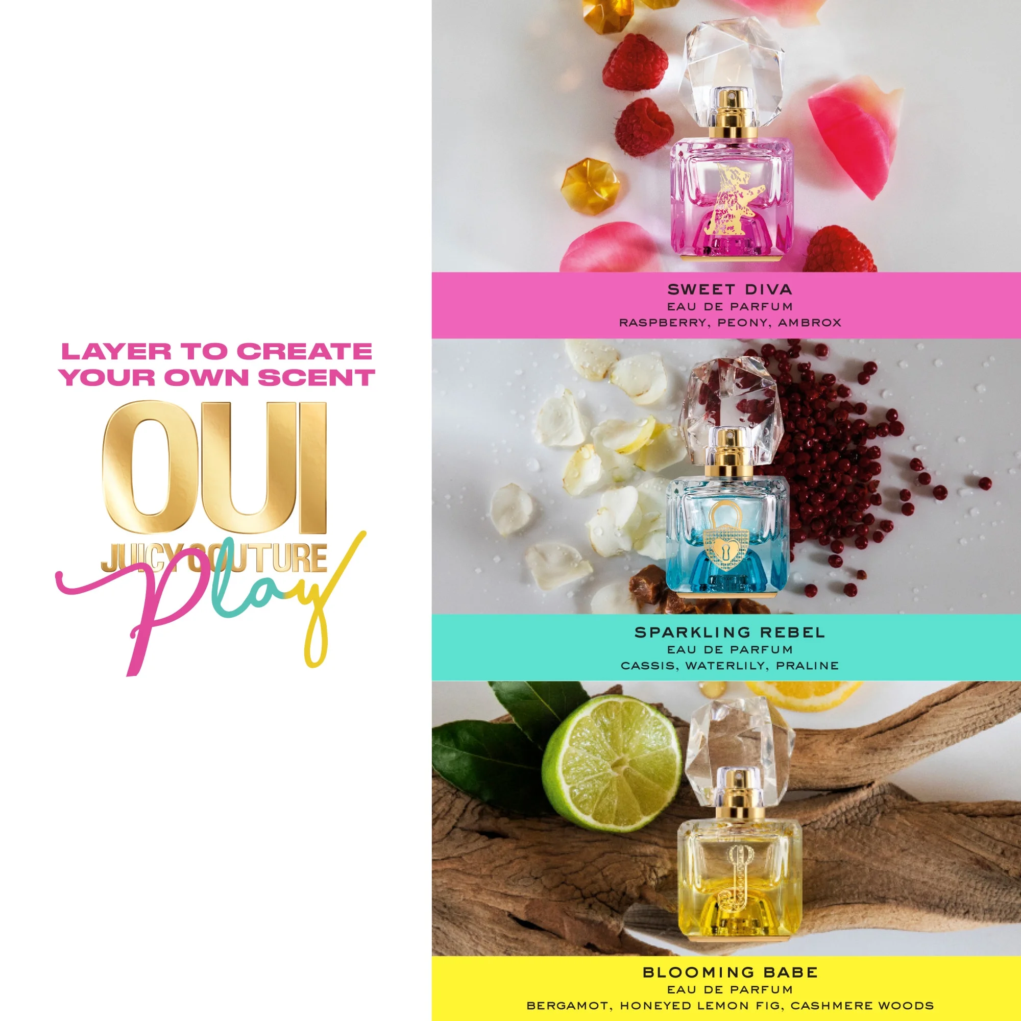 Juicy Couture OUI Play Sparkling Rebel Eau De Parfum, Perfume for Women, 0.5 oz - Image 8