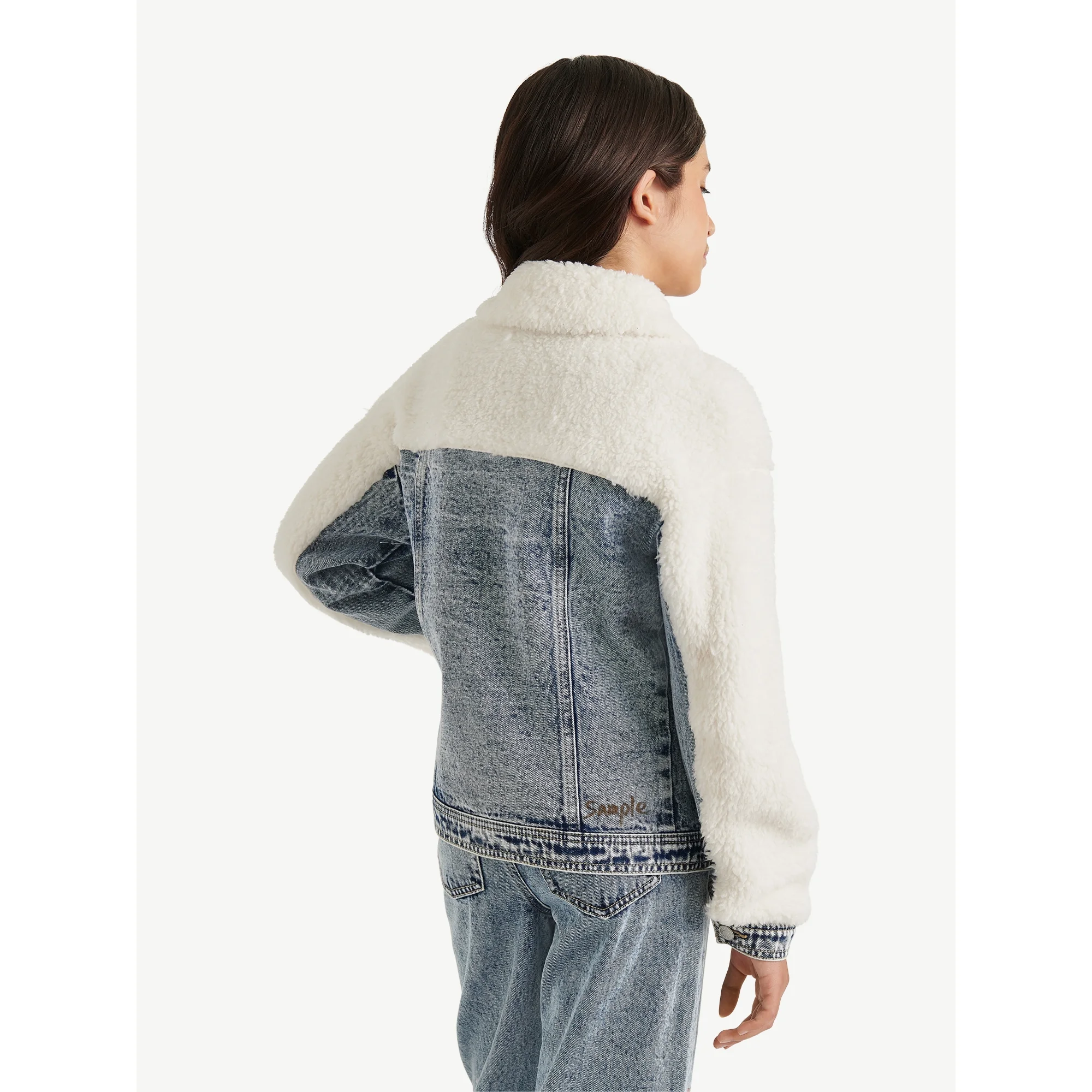 Justice x Snoopy Girls Jacket with Patches, Sizes XS -XLP - Image 3