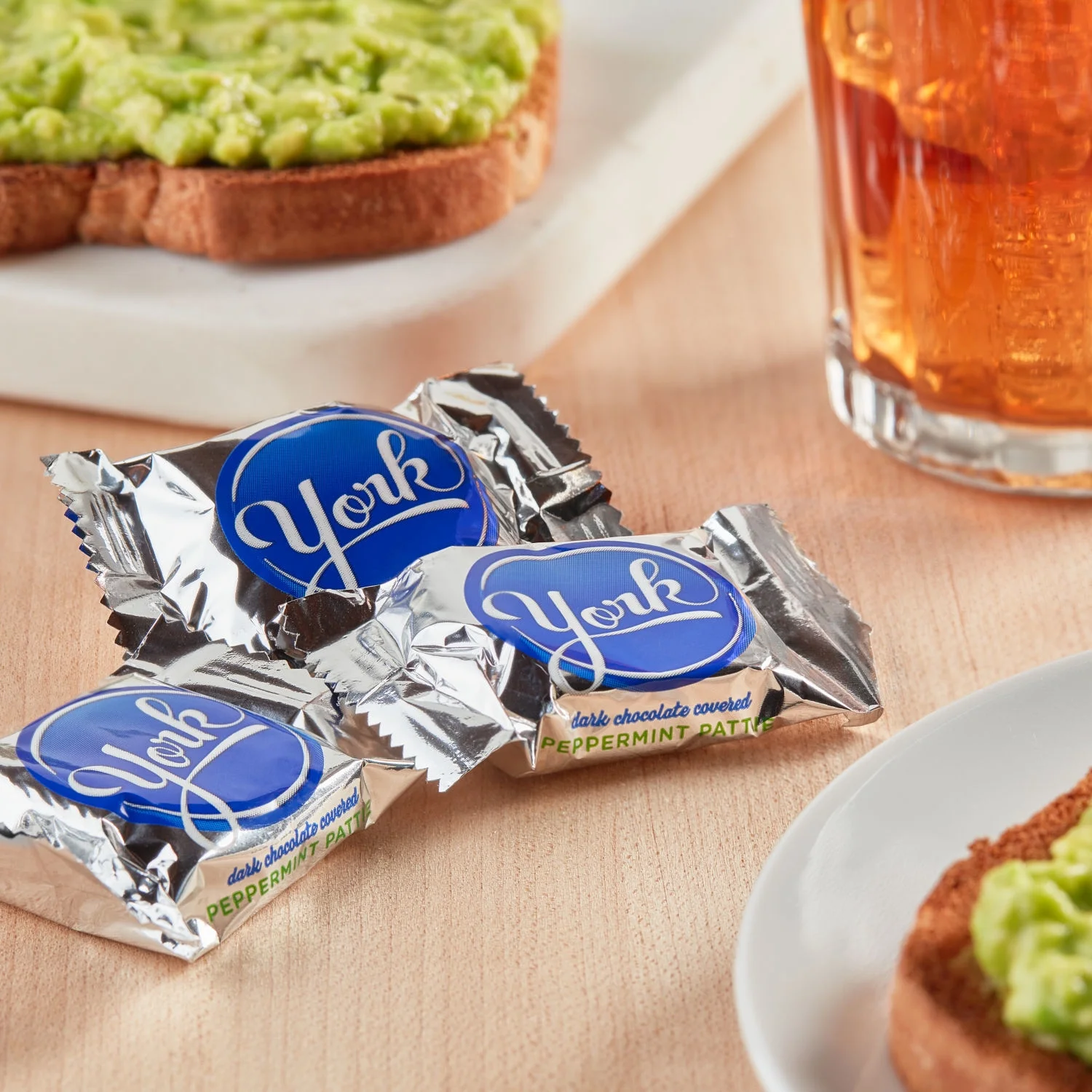 York Dark Chocolate Peppermint Patties Candy, Share Pack 10.1 oz - Image 6