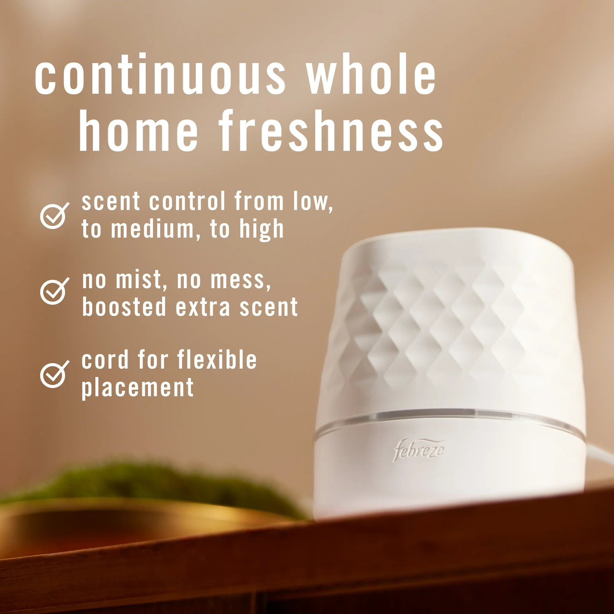 Febreze Plug Scent Booster, Air Freshener, Scented Oil Air Freshener Diffuser, Starter Kit Device - Image 8