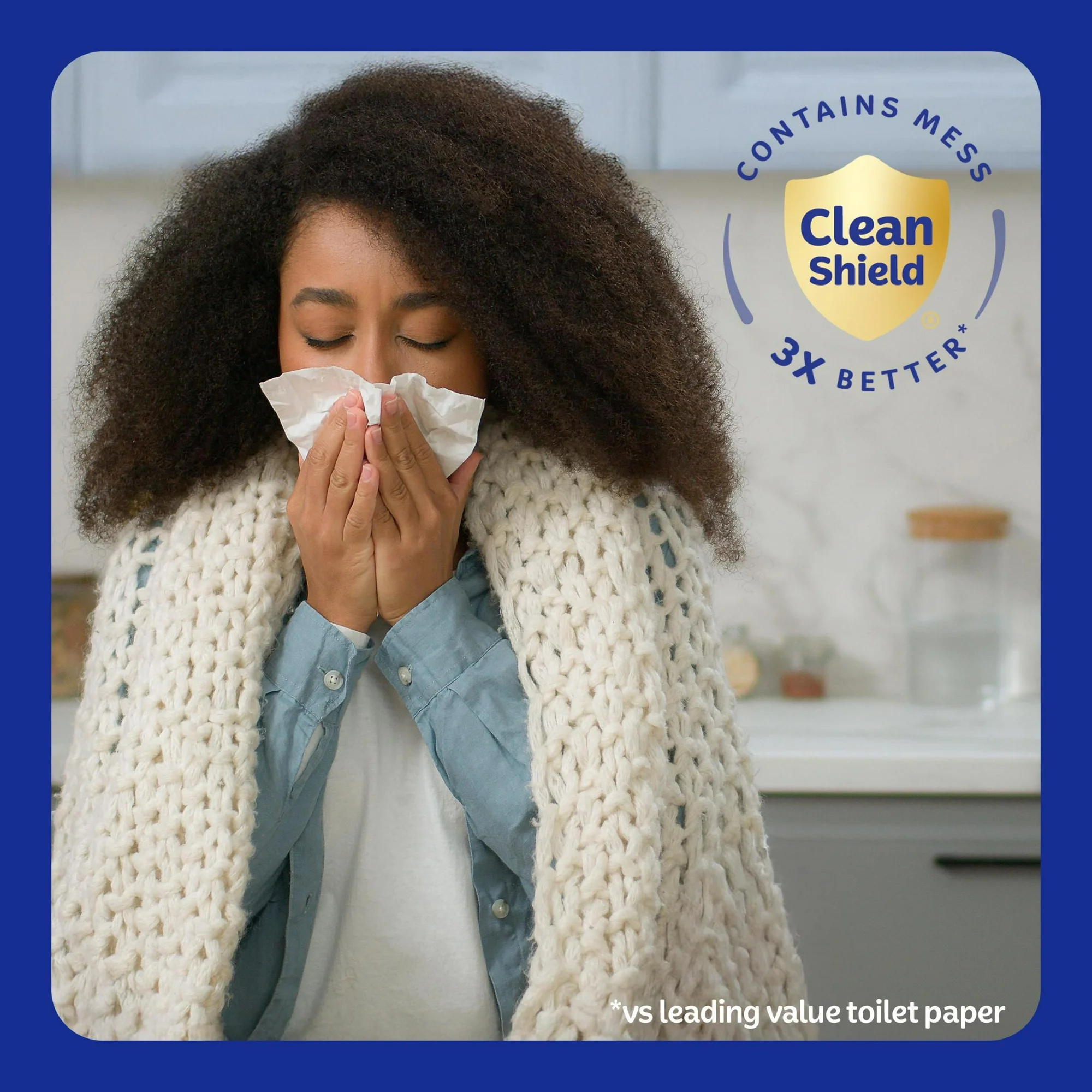 Kleenex Ultra Soft Facial Tissues, 4 Flat Boxes, 120 Tissues per Box, 3-Ply - Image 7