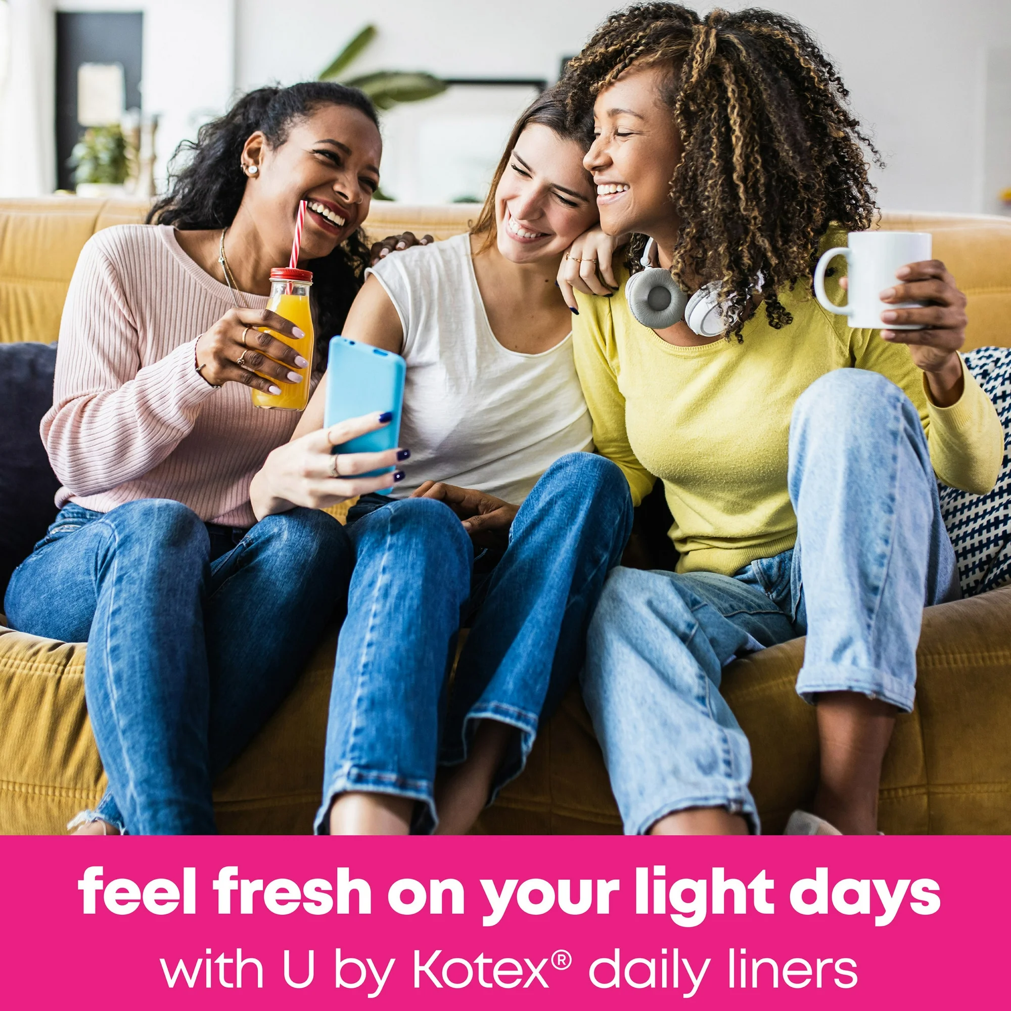 U by Kotex Balance Daily Wrapped Panty Liners, Light Absorbency, Regular Length, 100 Count - Image 7